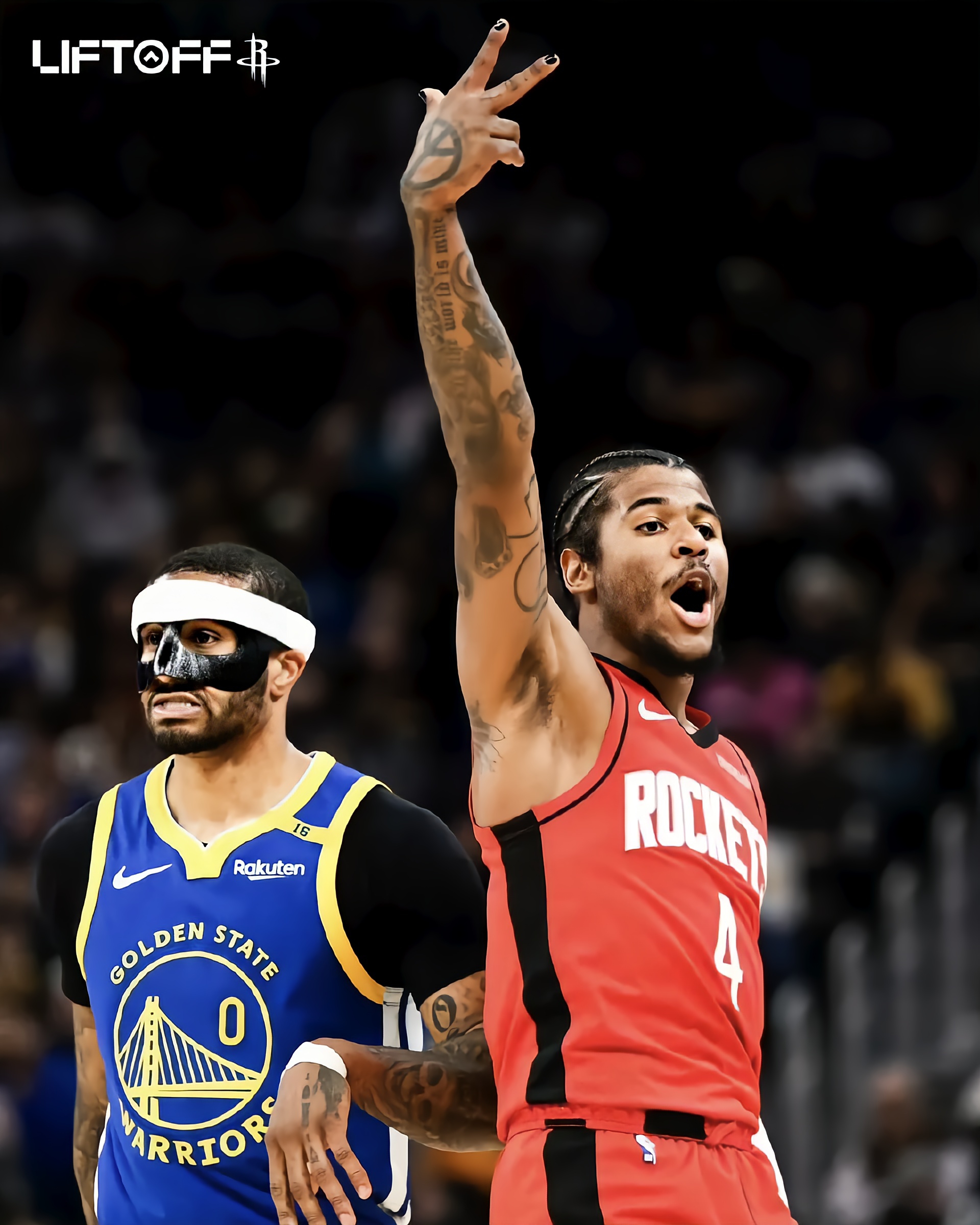 火箭队胜勇士队，保持西部第二